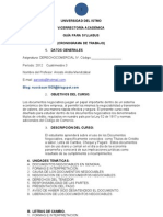 Syllabus Documentos Negociables