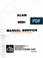Manual de Serviço Alan 9001(Midland) em Ingês