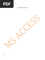 Understanding Access Database Objects | PDF