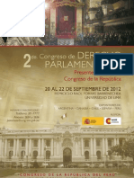 2do. Congreso de Derecho Parlamentario