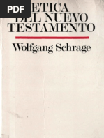 Schrage, Wolgang - Etica de Nuevo Testamento