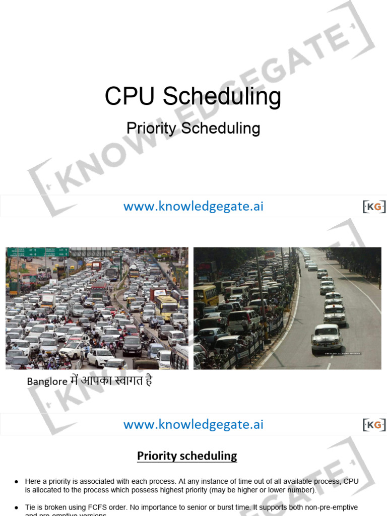 Priority Scheduling | PDF | Central Processing Unit | Scheduling ...