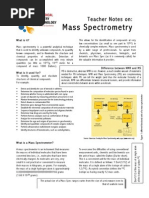 Mass Spectrometry - Short Note