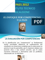 El Enfoque Por Competencias y La Paes