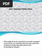 Why Firms Fails