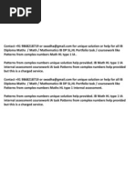 Download Patterns From Complex Numbers IB Math HL IA IB Math HL Portfolio 91 9868218719 Maths Type 2 IA Task Solution Help by Ib Ia SN105276186 doc pdf