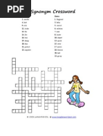 Download Synonym Crossword 2 by TeeVee Thailand  SN105281350 doc pdf