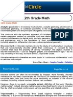 12th Grade Math