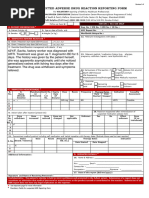 ADR Reporting Form Instructions | PDF | Medical Specialties | Medicine