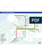 Rotterdam Metro Map