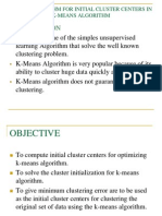 A New Algorithm For Initial Cluster Centers in K-Means Algorithm