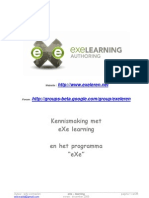 Exelearning Handleiding