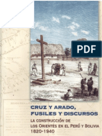 Garcia Jordan, Pilar, Cruz y Arado, Fusiles y Discursos