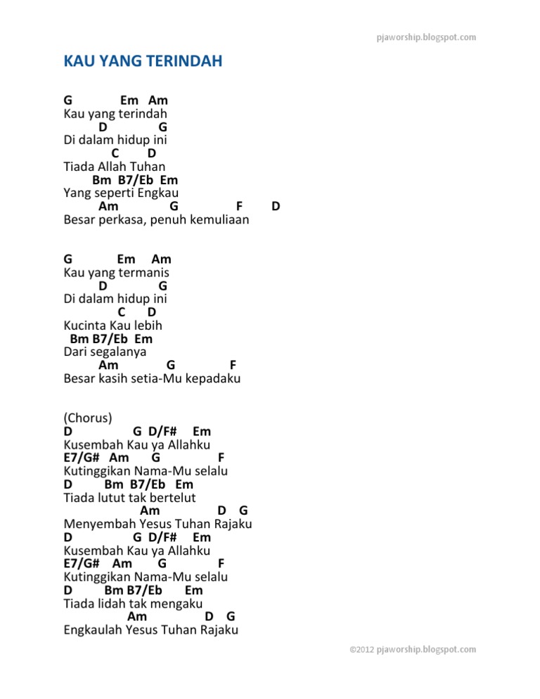 Kau Yang Terindah | PDF