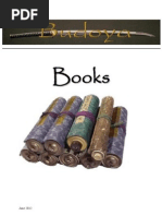 Budoya Catalogue Books