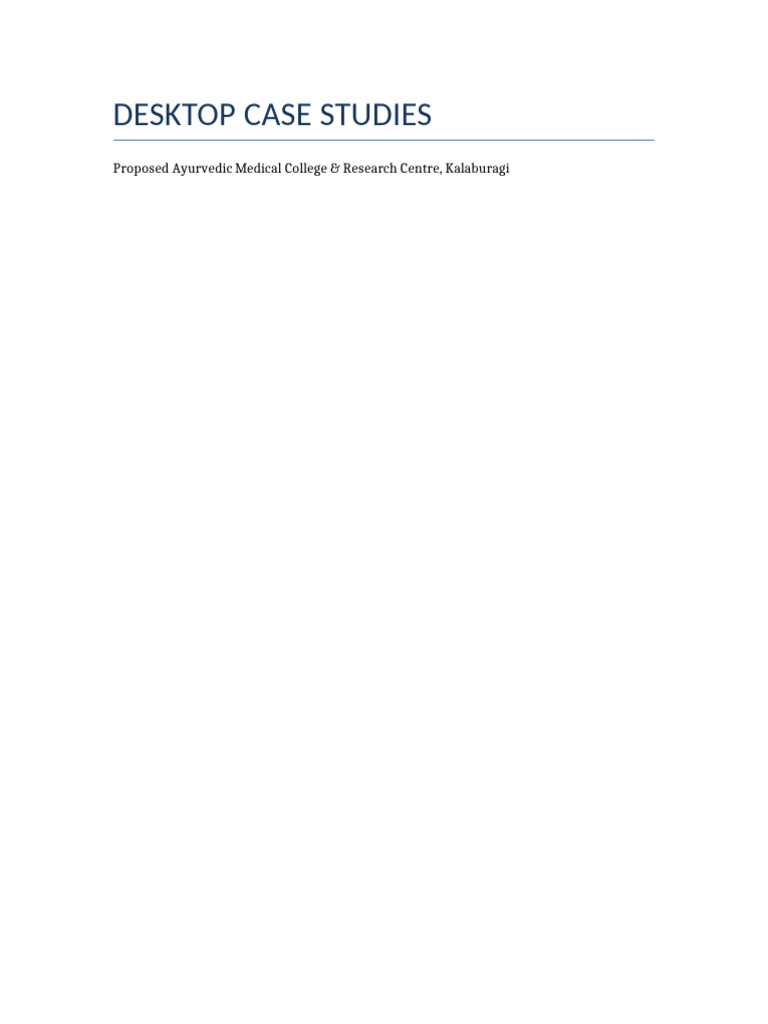 Desktop Case Studies Full Report | PDF