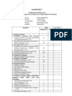 Formulir KKN 3 (Lembaran Penilaian) Fitrah Nurhanifah