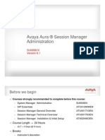 Avaya Session Manager Part 1