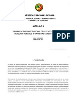 Módulo 2 Organización Constitucional Del Estado Ecuatoriano Derechos Humanos y Garantías Constitucionales1