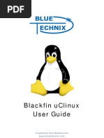 Blackfin Uclinux UserGuide