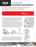 Sensor and Tranmitters