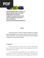 Critica o Filme Carlota Joaquina