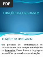 FUNÇÕES DA LINGUAGEM
