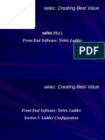 Selec: Creating Best Value: Front End Software: Selec Ladder