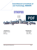 Appraisal Tracking System