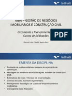 02 Slides FGV Orçamento e Planejamento de Custos