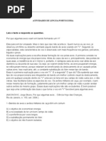 interpretação de texto