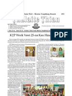 K - P Week Vawi 25-Na Kan Hmang Zo Ta: Kristian Thalai Pâwl: Mission Vengthlang Branch