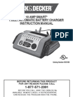 10 Amp Smart Fully Automatic Battery Charger Instruction Manual