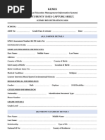 Kemis Data Capture Form - 2026 - 052731 | PDF