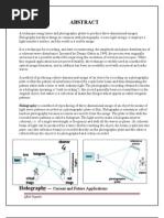 ABSTRACT On Holography