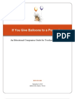 If You Give Balloons To A Porcupine - Companion Teaching Document