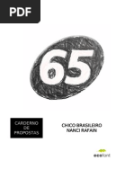 Caderno de Propostas - Chico Brasileiro 65