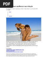 10 dicas para melhorar sua relação