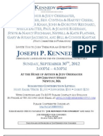 Joe Kennedy III 09-30-12 Obermayer Event Invite