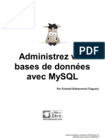 Administrez Vos Bases de Données Avec MySQL