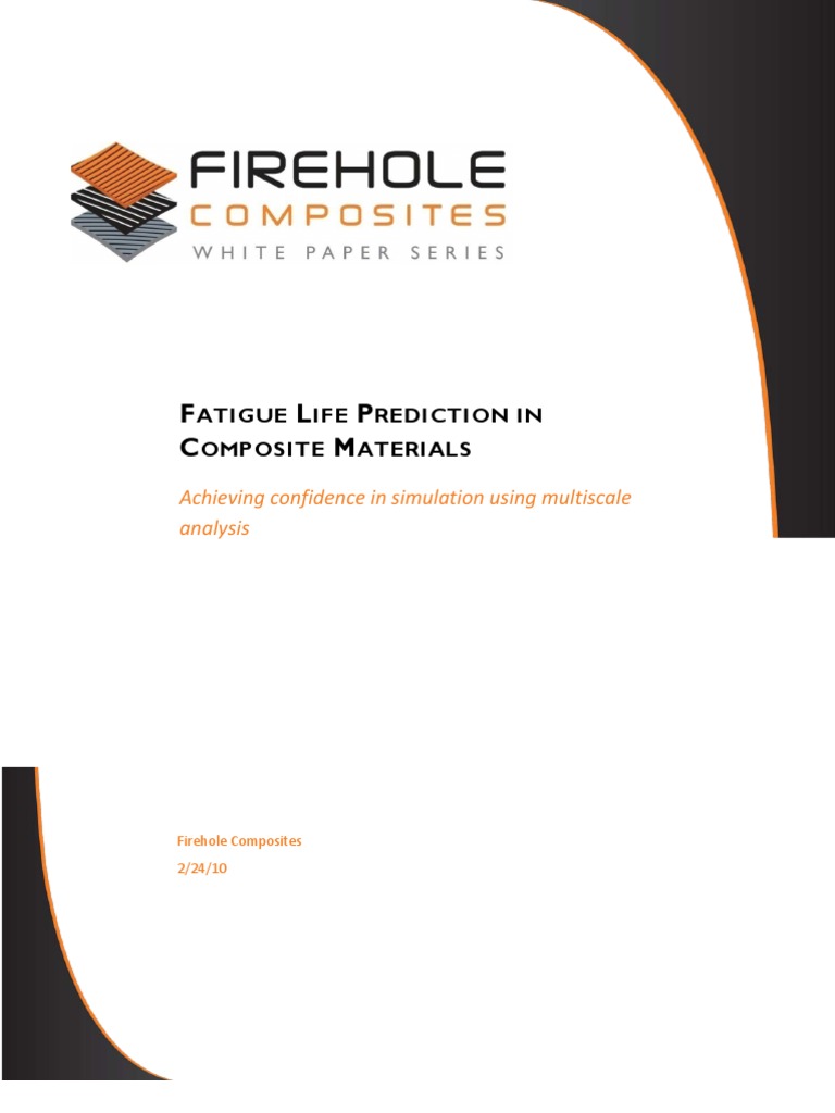 WP Fatigue Life Prediction in Composite Materials | PDF | Fatigue ...