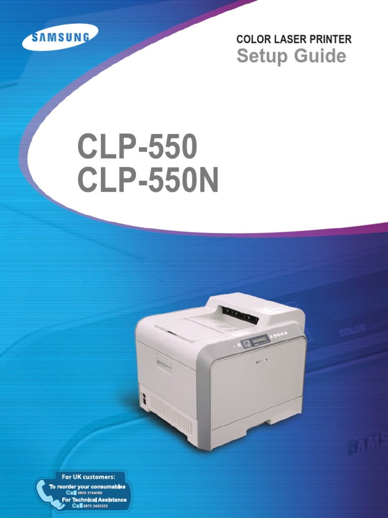 Setup Guide: Color Laser Printer | PDF | Electromagnetic Interference ...