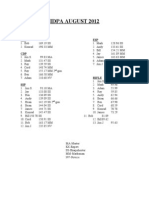 Idpa August 2012
