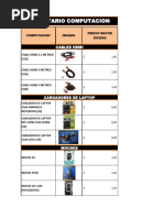 Lista de Precios Supermex Digital | PDF | Unidad de estado sólido
