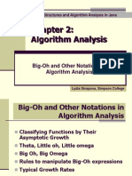 Algorithm Analysis: Big-Oh and Other Notations in Algorithm Analysis