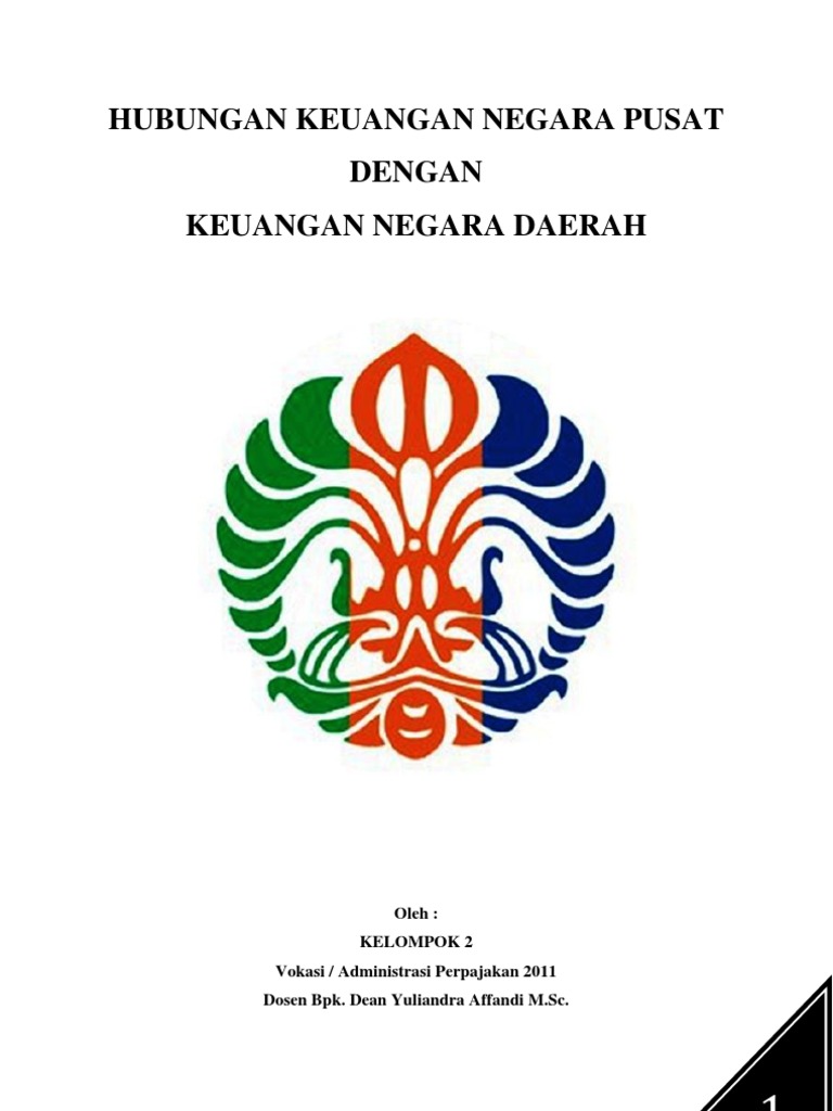 Tugas Makalah Keuangan Negara
