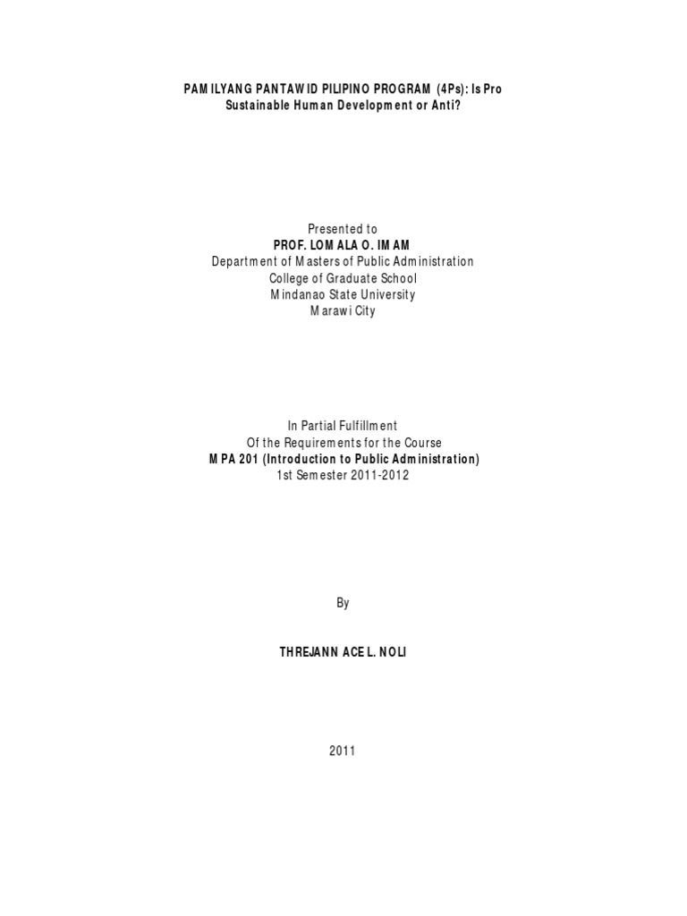 Public assistance essay image