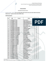 Daftar Nama Mentor yang Lulus SPMB+ 2012