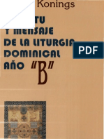 Konings, Johan - Espiritu y Mensaje de La Liturgia Dominical (Ciclo b)