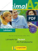 Optimal A2 - Lehrbuch für Deutsch als Fremdsprache